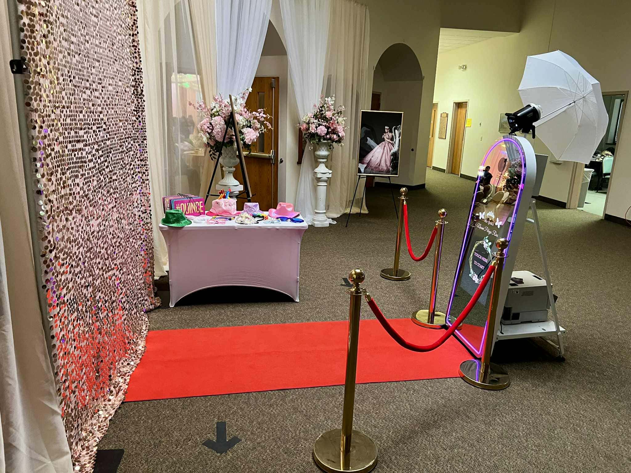 Interactive magic mirror photo booth in Prior Lake, MN