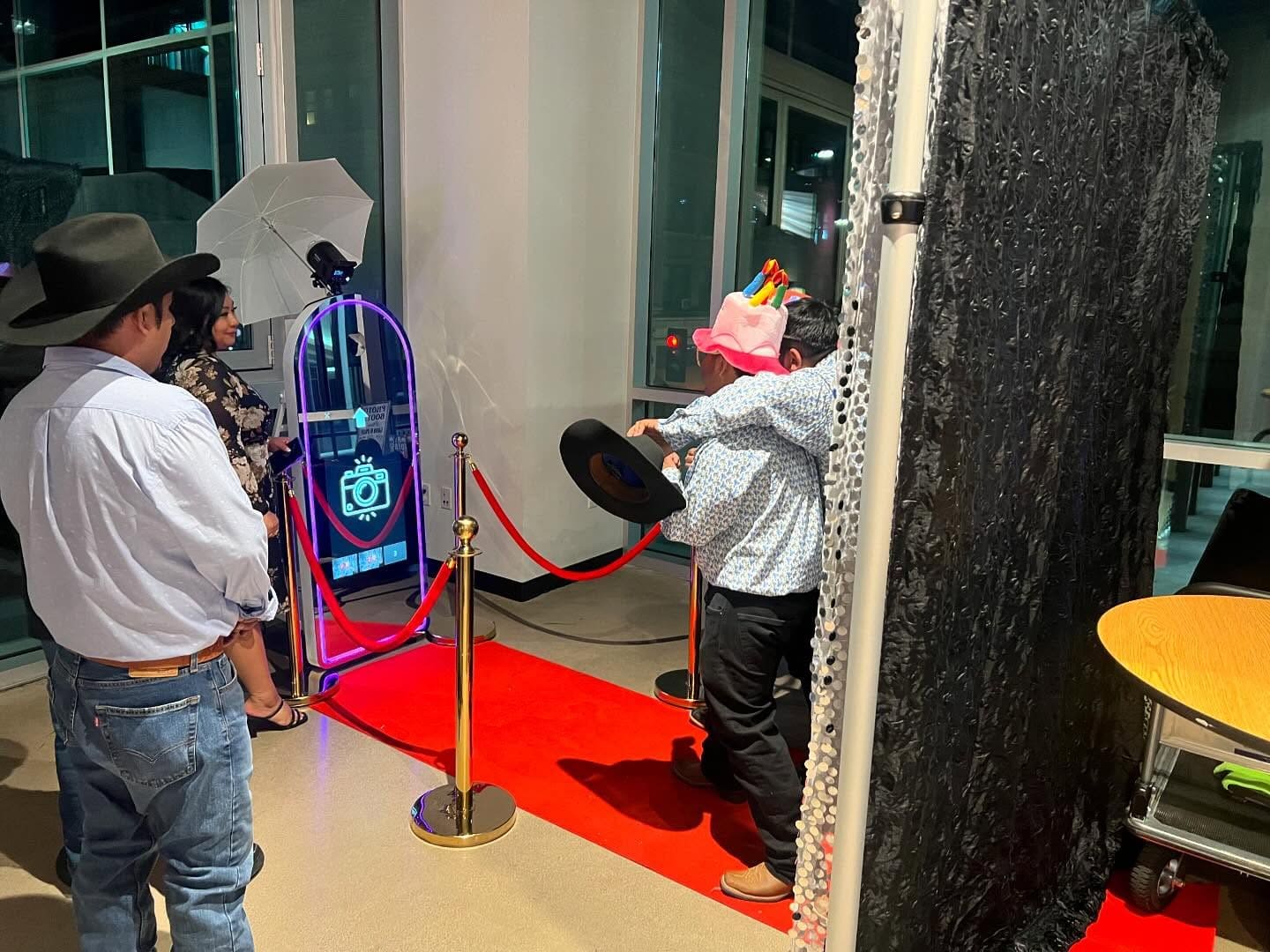 Interactive magic mirror photo booth in Eden Prairie, MN