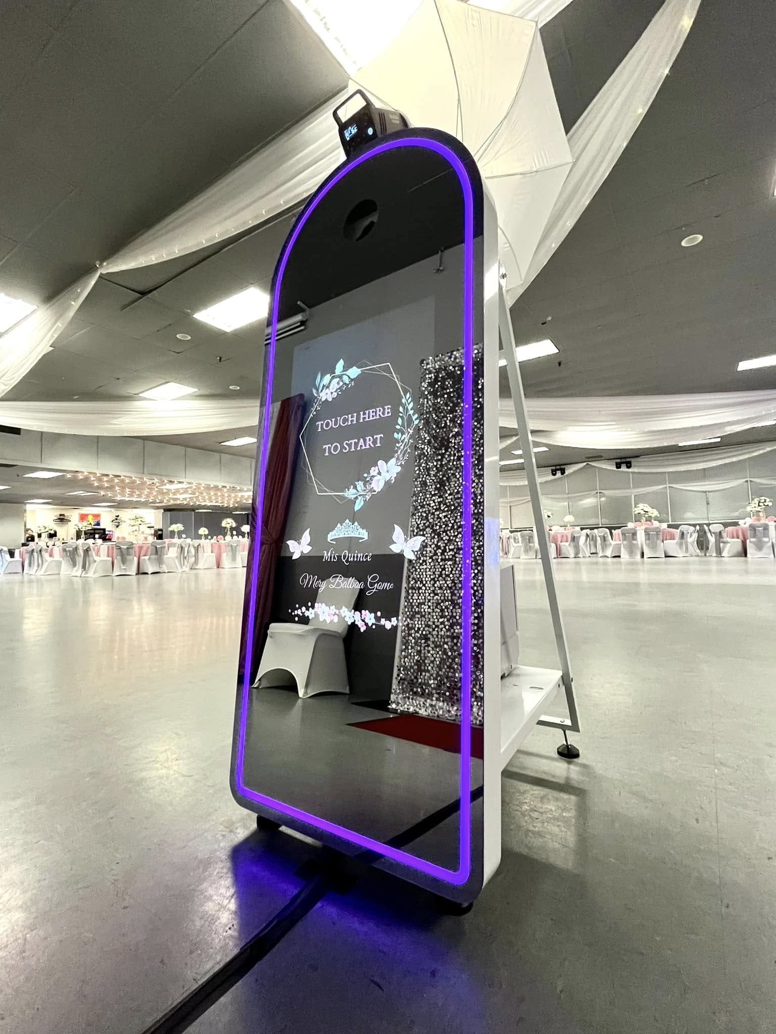 Magic mirror photo booth rental in Shakopee, MN